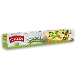 MASA P/TARTAS Y QUICHES BRISA 300 GR