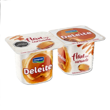 POSTRE FLAN DELEITE CONAPROLE X2 110 GR