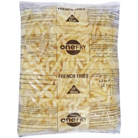 PAPAS FRITAS ONE FRY 2.5 KG.