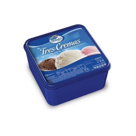 HELADO ARCOR CHOC/CREMA/FRUTILLA 2 LT.