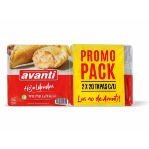 PROMO PACK EMPANADAS HORNO AVANTI X 20