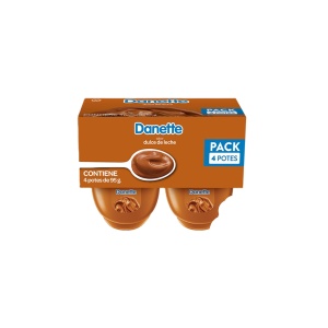 POSTRE DANETTE DULCE DE LECHE PACK X 2