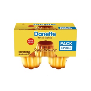 POSTRE FLAN DANETTE VAIN PACK 2X2 380 GR