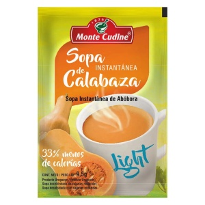 SOPA INTANTANEA LIGHT MONTE CUDINE CALABAZA