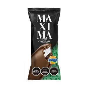 HELADO MAXIMA CONAPROLE MENTA/CHOC.HOLANDES 96 ML.