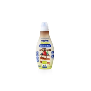 SALSA P/HELADO CHOCOLATE 0% LOS NIETITOS 330 GR.
