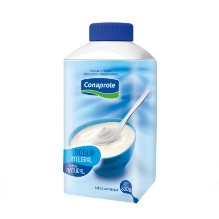 YOGUR BATIDO INTEGRAL NATURAL CONAPROLE 500 GR