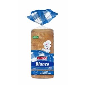 PAN BLANCO BIMBO MEDIANO 400 GR.