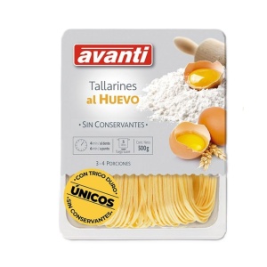 TALLARINES FINOS AVANTTI 500 GR