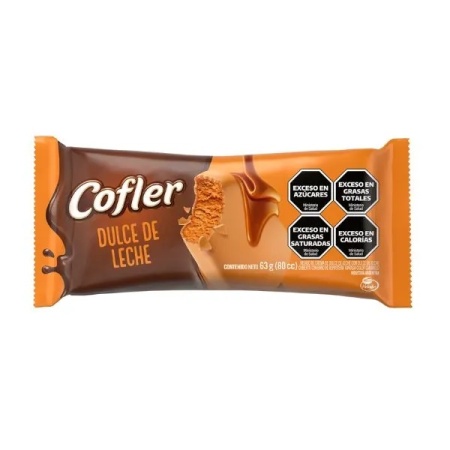 HELADO ARCOR COFLER DULCE DE LECHE 80CC.