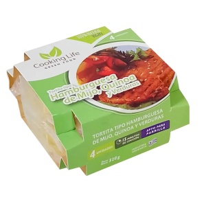 TORTITAS B.LIFE MIJO/QUINOA/VERDURAS X4 320 GR.