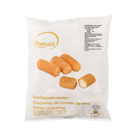 CROQUETAS DE PAPA POMUNI 1 KG