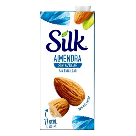 LECHE ALMENDRAS SILK NATURAL S/ENDULZANTE 946 ML