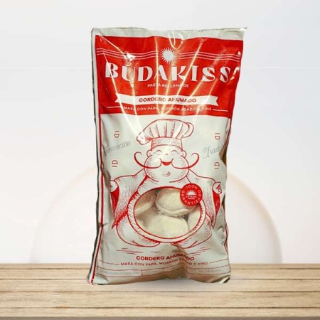 PASTA BUDAKISS CORDERO AHUMADO 750 GR.