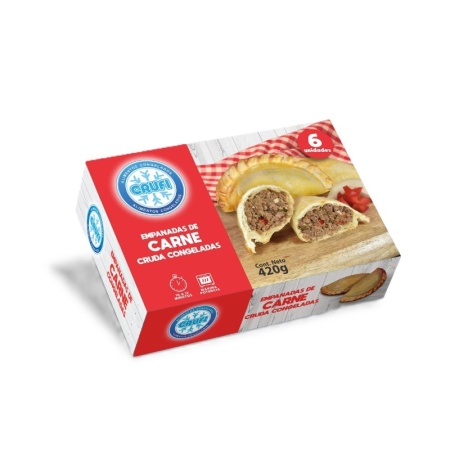 EMPANADAS CRUFI CARNE CRIOLLA X 6