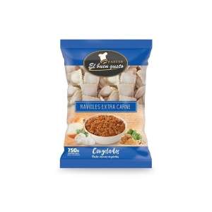 RAVIOLES BUEN GUSTO EXTRA CARNE 750 GR.