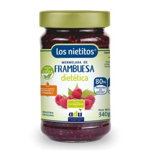 MERMELADA FRAMBUESA 0% AZUCAR 340 GR.