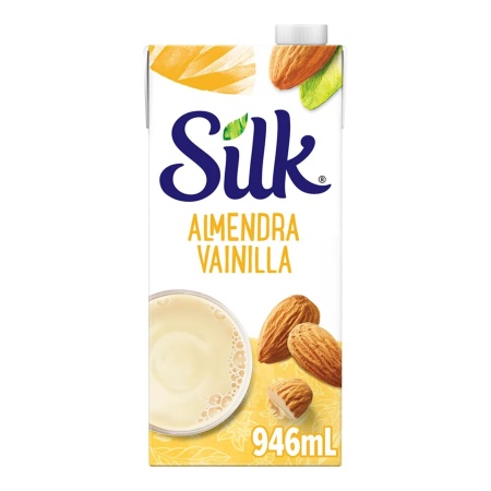 LECHE ALMENDRA SILK VAINILLA C/ENDULZ 946ML