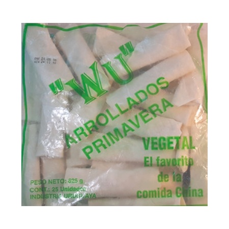 ARROLLADOS PRIMAVERA WU VEGETAL X25