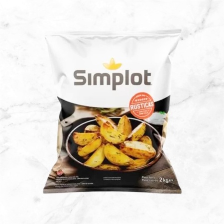 PAPAS RUSTICAS SIMPLOT GAJOS 2 KG