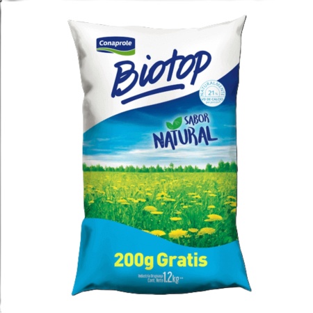 YOGUR BIOTOP NATURAL 1.2 LT