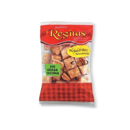 GALLETA REGITAS HOJALDRITAS AZUCAR 150 GR.