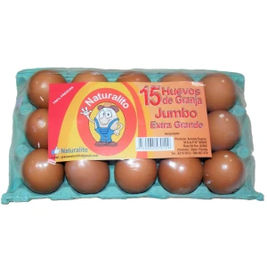 HUEVOS NATURALITO JUMBO X 15