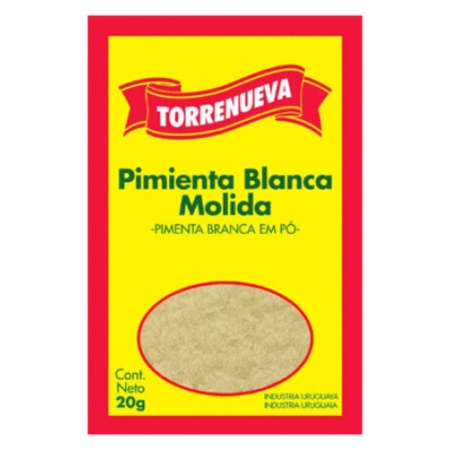 PIMIENTA BLANCA MOLIDA TORRENUEVA 20 GR.