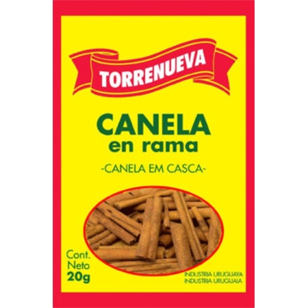 CANELA EN RAMA TORRENUEVA PAQUETE 20 GR.