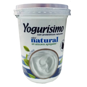 YOGURISIMO INTEGRAL NATURAL S/AZUC. 480GR