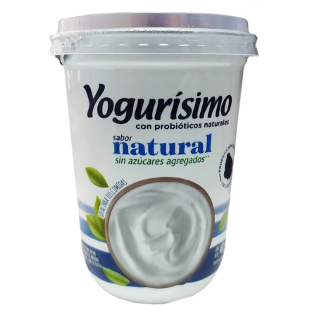 YOGURISIMO INTEGRAL NATURAL S/AZUC. 480GR