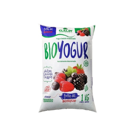 YOGUR BIOYOGUR FRUTOS DEL BOSQUE CLALDY 1 LT