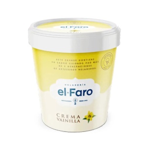 HELADO EL FARO CREMA VAINILLA