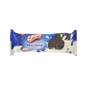 GALLETA RELLENA SMAMS CHOCOLATE 105 GR.