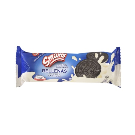 GALLETA RELLENA SMAMS CHOCOLATE 105 GR.