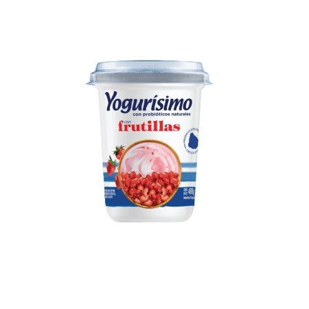 YOGURISIMO NATURAL C/FRUTILLA 460 GR