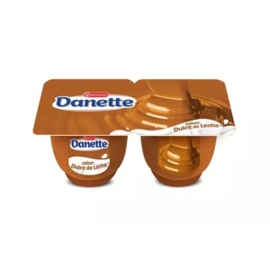 POSTRE DANETTE DULCE DE LECHE PACK X2 190 GR