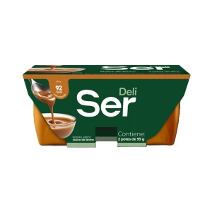 POSTRE SER DULCE DE LECHE PACK X2 190 GR