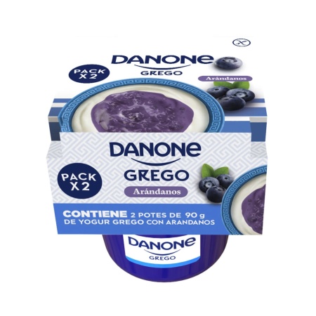 YOGUR GRIEGO ARANDANOS X 2 90 GR