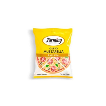 QUESO MUZZARELLA RALLADO FARMING 200 GR