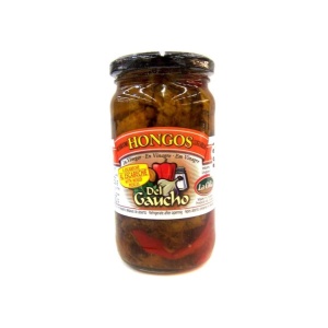 HONGOS EN ESCABECHE DEL GAUCHO FRASCO 350 GR.