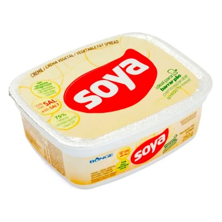 CREMA VEGETAL C/SAL SOYA 250 GR