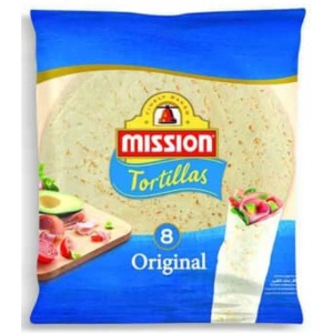 TORTILLAS DE TRIGO MIISSION 20CM. 32 0GR
