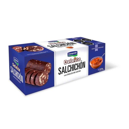 POSTRE SALCHICHON CHOCOLATE 500 GR.