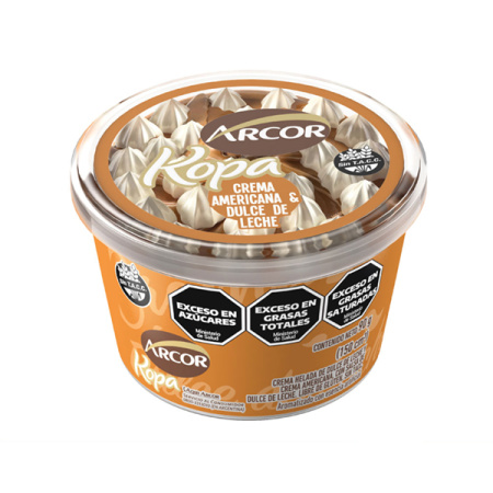HELADO KOPA DULCE LECHE ARCOR 190 CC.