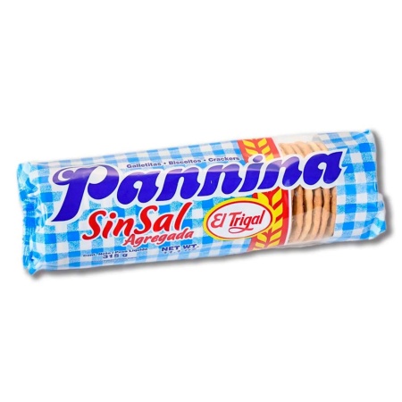 GALLETA PANNINA SIN SAL 315 GR.