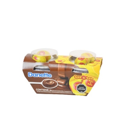 POSTRE DANETTE BON O BON CHOCOLATE X 2