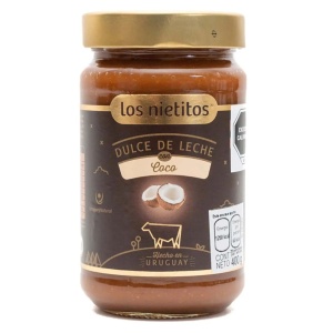 DULCE DE LECHE CON COCO 400 GR.