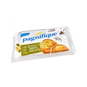 EMPANADAS PAGNIFIQUE QUESO / ACEITUNA X3 210 GR.