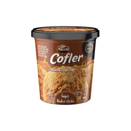 HELADO ARCOR COFLER SUPER DULCE DE LECHE